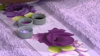 Aprenda a técnica de pintura que imita toalha felpuda | Cantinho do Video