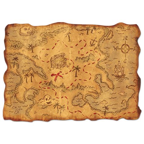 Real Pirate Treasure Maps