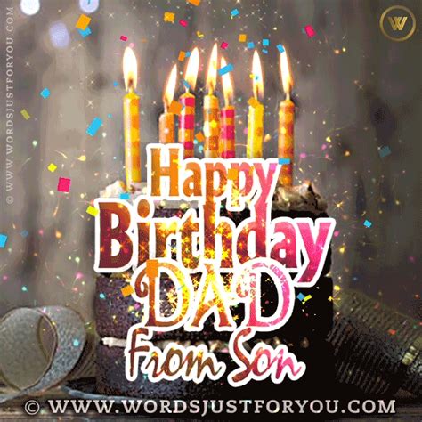 Happy Birthday Dad Gif Animated » WordsJustforYou.com - Original ...