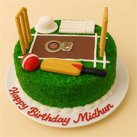 Cricket Fever Cake – Brown Bear Bakers