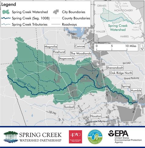 Spring Creek Watershed | Houston-Galveston Area Council (H-GAC)