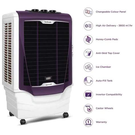 Hindware Snowcrest CD-168501HLA 85 L Desert Air Cooler Price in India ...