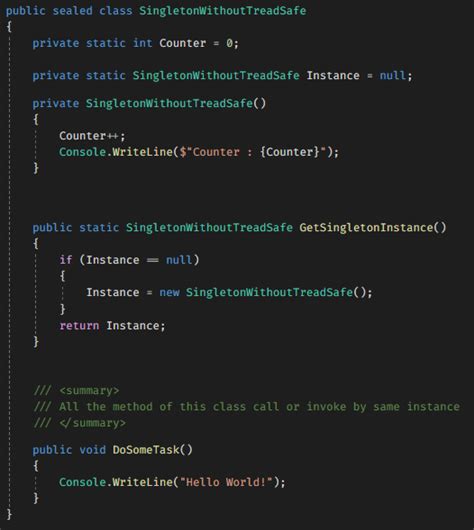 Image result for Singeltone Design Pattern