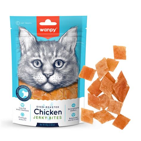 Wanpy Oven Roasted Chicken Jerky Bites For Cats – ShakeHands