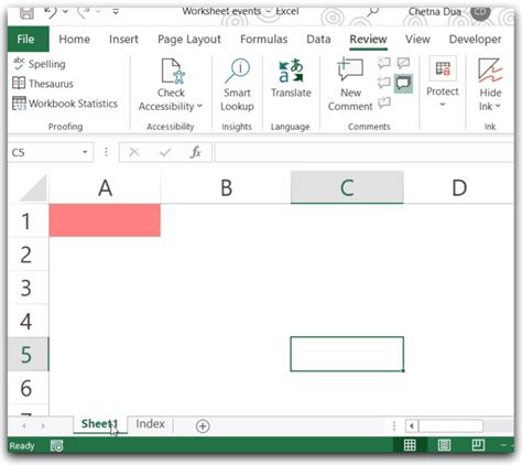 Rezultat imagine pentru Link Two Worksheet Cells Using VBA