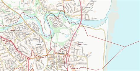 Image result for AB Postcode Map