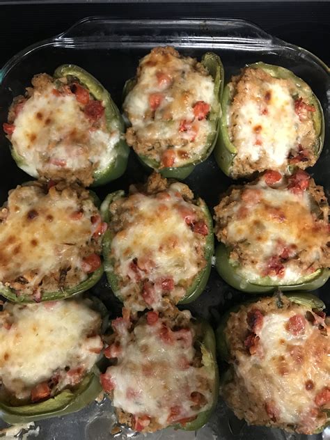 Cajun Stuffed Bell Peppers Recipe
