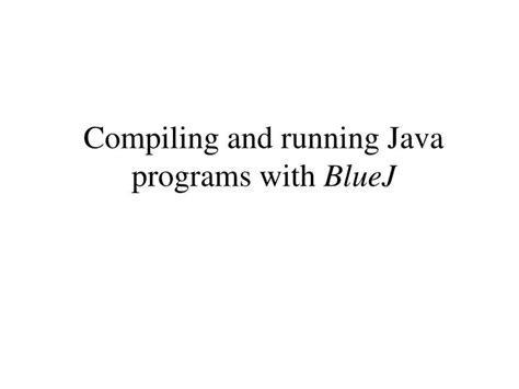 +Compile Programmin Java BlueJ 的图像结果