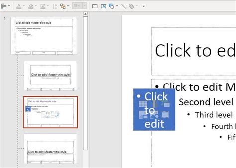 Image result for PowerPoint Master Slide Editable Text