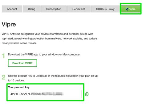 Install VIPRE Using Product Key 的图像结果