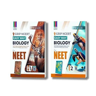 Buy GRB Grip NCERT Easy Way Biology For NEET - Volume 1 & Volume 2 ...