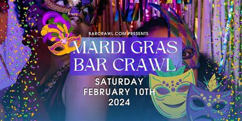 Mardi Gras Bar Crawl New York, Coyote Ugly New York, 10 February 2024 ...