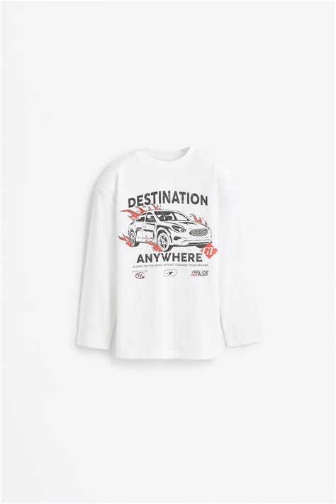 Printed T-shirt - T-shirts - CLOTHING - Boy - Kids - | Lefties UAE ...