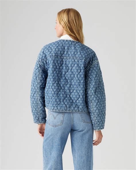 Rumer Quilted Liner Jacket - Blue | Levi's® FI