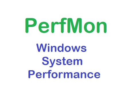 Image result for Windows Perfmon