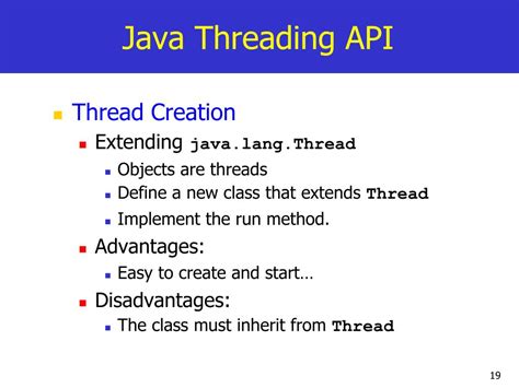 Image result for Java Thread API