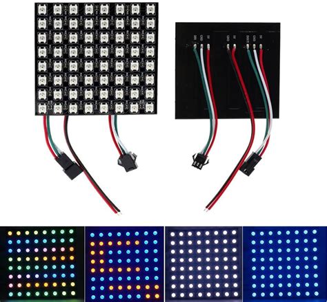 Sparkleiot 8x8 64 Bits LED Matrix Pixel Screen WS2812B 5050 SMD India ...