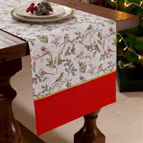 HARORBAY Christmas Table Runner - Winter Holiday Farmhouse India | Ubuy