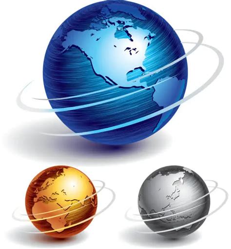 Multi Colored Globe Vector 的图像结果