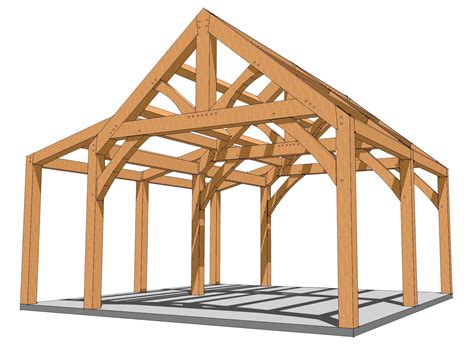 Small Timber Frame House Plans With Loft