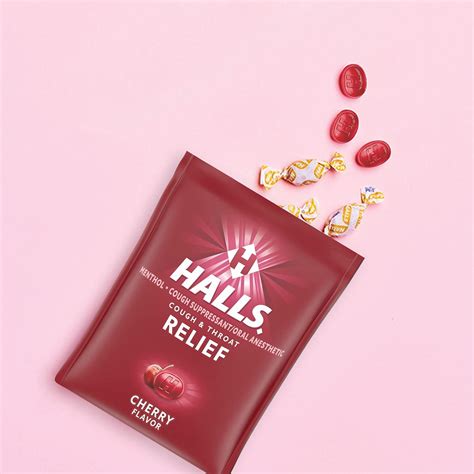 Halls Relief Cherry Cough Drops - Value Pack of 140 Drops | Buy Now ...