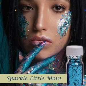 Buy JET 2000 Sparkling Nail Art Glitter Powder for Nail Decoration for ...