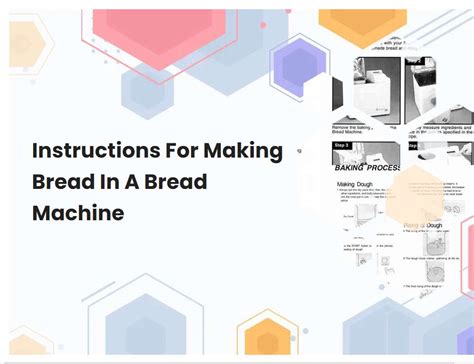Bread Making Machine Instructions 的图像结果