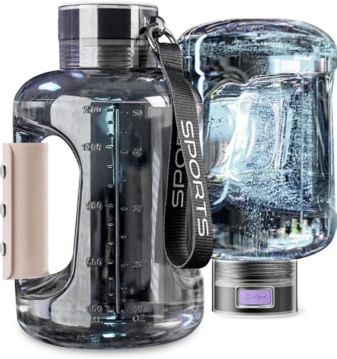 Portable Hydrogen Water Generator With Spe And Pem Technology Rechargeable Portable Glass ...