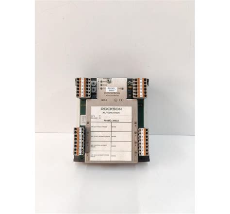 ROCKSON AUTOMATION P01MO_01033 MULTI PURPOSE INPUT PROCESS I/O PLC ...