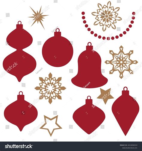 Christmas Ornament Vector Cartoon Illustration Stock Vector (Royalty ...