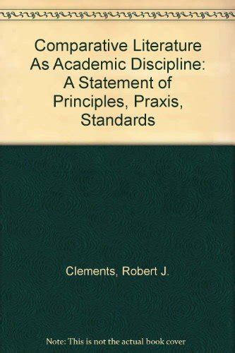 Buy Comparative Literature As Academic Discipline: A Statement of ...