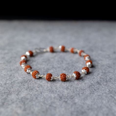 Rudraksh Bracelet - Pure Silver Divine Jewelry – Hem Jewels