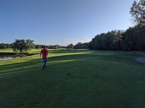 Buffer Park, Hole 8. Small 9 hole course in Indianapolis IN. One of the ...