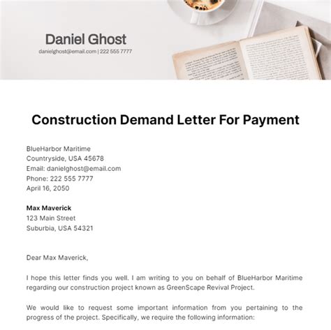 Free Demand Letter Template Word - Infoupdate.org