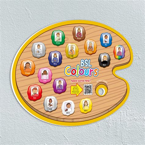 Sign Language Colours BSL 的图像结果