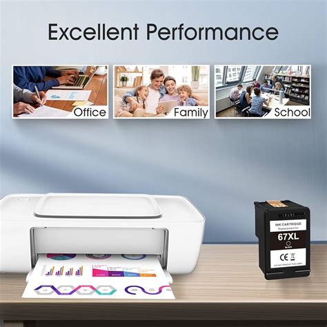 DeskJet 2755e Ink Compatible 67XL Ink Cartridges For HP Printers – High ...