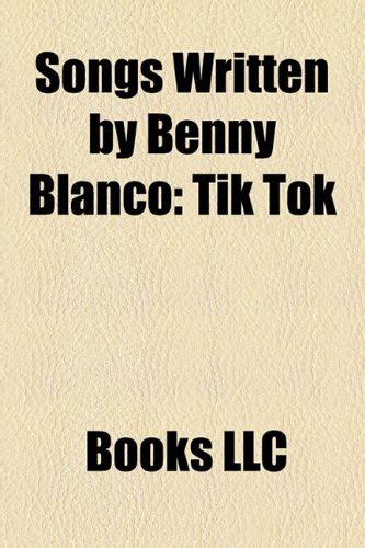 Buy Songs Written by Benny Blanco Book Online at Low Prices in India ...