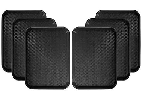SWIFT INTERNATIONAL Durable Multi-Use 16" Plastic Serving Trays Set ...
