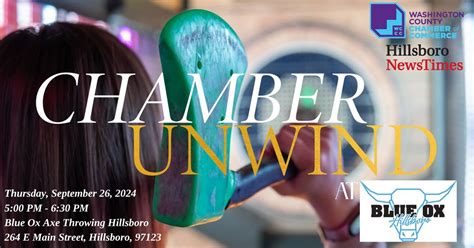 Chamber Unwind at Blue Ox Axe Throwing, Blue Ox Axe Throwing ...