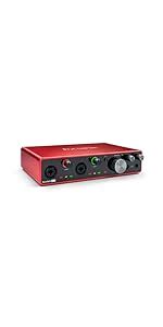Focusrite Scarlett 2i2 (3rd Gen) USB Audio Interface with Pro Tools ...