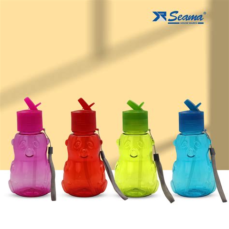 Panada Sipper Cap Kids Bottle 500ml (0.5L)- Pack of 2 | Fun, Safe, Leak ...