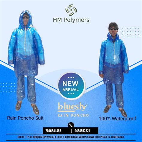 HM Polymers - Bluesky Rain Poncho Manufacturers and Suppliers from ...