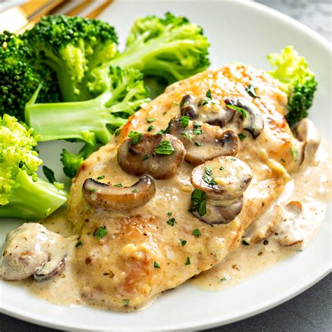 Chicken With Mushroom Sauce