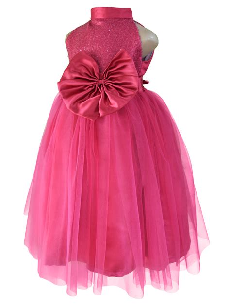 Gowns for Girls | Faye Fuchsia Sequin Gown - faye