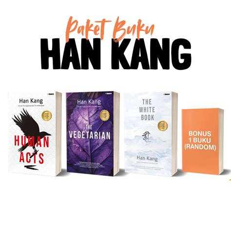 Han Kang Novel Book Package: The Vegetarian, Human Acts, The White Book ...