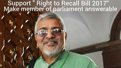 Petition · Requesting parliament to support Right to Recall Bill to de ...