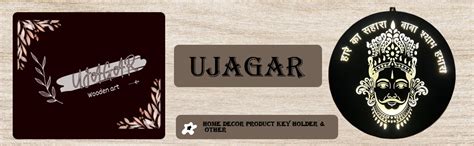 ANIJA CRAFTS MDF Wood Khatu Shyam Baba Wall Art With LED Light For ...