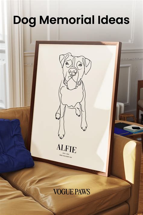 Unique Dog Memorial Ideas | Pet Loss Sympathy Gifts | Custom pet art ...