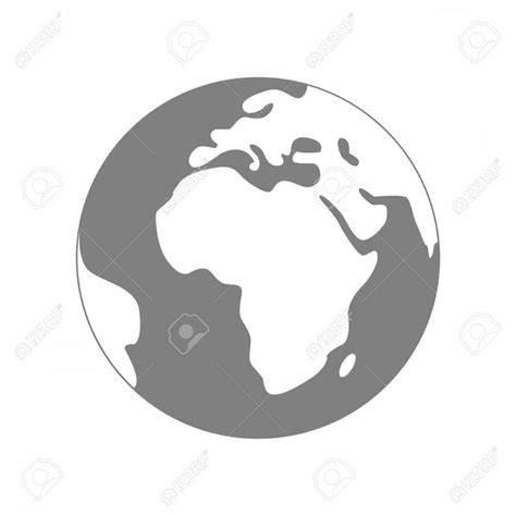 Globe Vector Image Simple 的图像结果