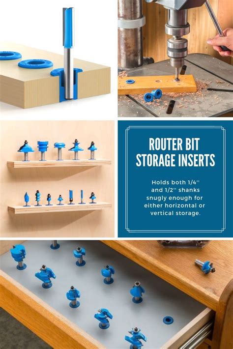 Image result for Router Bit Storage Inserts